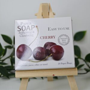 SAVON DE PAPIER COMPACT - CERISE